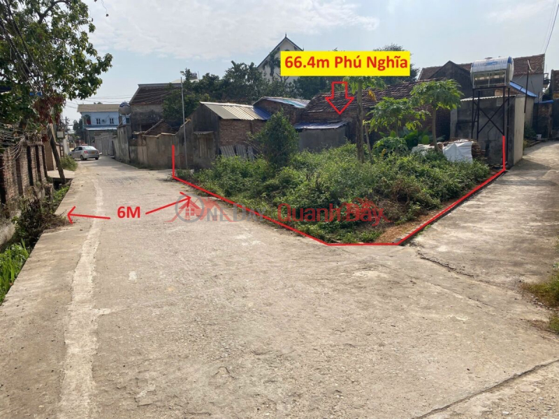 PRICE OF 2TY4 LAND IN PHU NGHIA-CHUONG MY, AREA: 66.4M Sales Listings