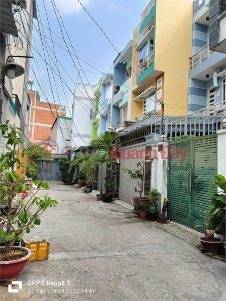Property Search Vietnam | OneDay | Nhà ở | Niêm yết bán Ngay Chợ Hạnh Thông Tây, Dt 4x16.5m, Trệt 2 Lầu, chỉ 5.15 tỷ