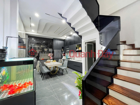 **House for sale in Ward 8, Tan Binh; Lac Long Quan Street; 4x17 - 4-storey house _0