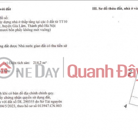 OWNER OFFERS HUGE DISCOUNTS – OPPORTUNITY TO OWN A SHOPHOUSE IN SONG HONG, GIA LAM FOR JUST OVER 21 BILLION VND! _0