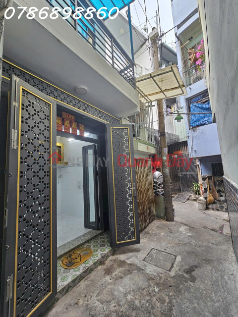 BEAUTIFUL HOUSE FOR SALE IN ALLEY 372 TUNG THIEN VUONG STREET, WARD 13, DISTRICT 8 – READY TO MOVE IN – ONLY 3.78 BILLION VND _0