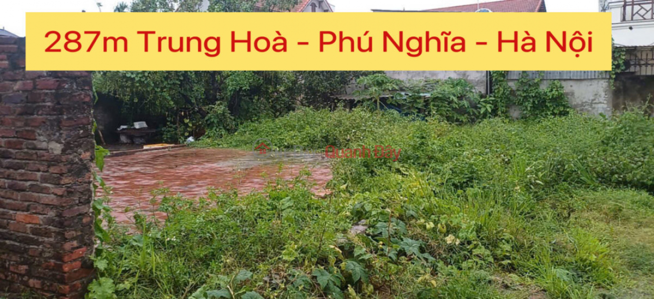 OWNER SELLS BEAUTIFUL LAND LOT OF 287M2 IN TRUNG HOA-PHU NGHIA-HANOI Sales Listings