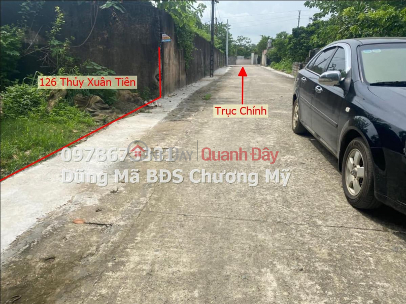 PRICE ONLY 1TY650 TO OWN 126M LAND LOT IN THUY XUAN TIEN-CHUONG MY Sales Listings