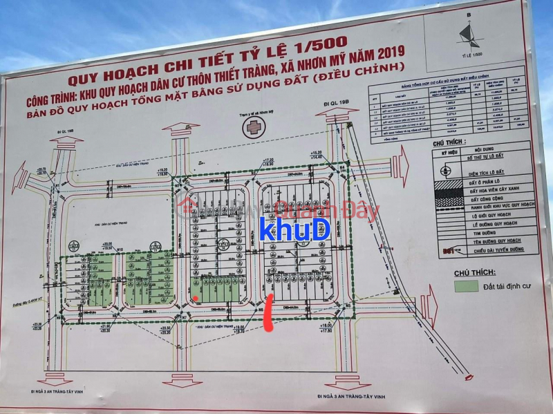 ₫ 920 triệu CHÍNH CHỦ Bán Lô Góc 2 Mặt Tiền - Vị Trí Đẹp Tại TX An Nhơn - Bình Định