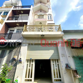 BEAUTIFUL NEW 4-STOREY HOUSE - CAR ALLEY AT DOOR - STRATEGIC - NEAR STREET FRONTAGE - NEXT TO AEON MALL BINH TAN - 48M2 _0