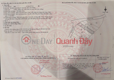OWNER SELLING 3 ADJACENT RESIDENTIAL LAND PLOTS WITH 2 ROAD FRONTAGES IN ME LINH COMMUNE, LAM HA DISTRICT, LAM DONG PROVINCE _0