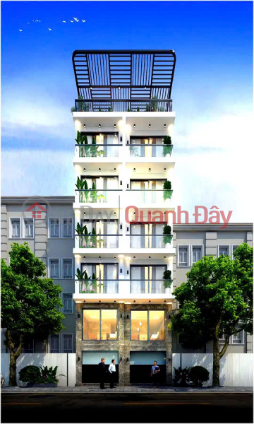 New house for sale in Ngoc Thuy - Long Bien, 35m2, 7 floors, 9.7 billion. Car-elevator alley frontage. Sales Listings