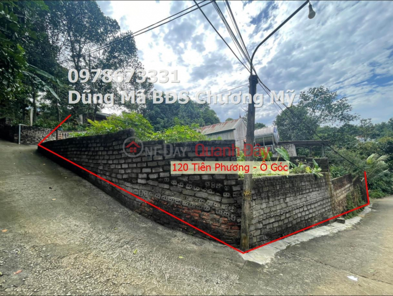 PRICE ONLY 2TY400 TO OWN CORNER LOT OF LAND ACROSS CHC SON-CHUONG MY TTTT Sales Listings