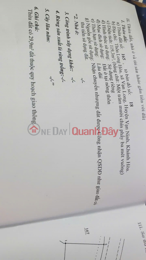 BEAUTIFUL HOUSE - GOOD PRICE - 2-STOREY HOUSE FOR SALE - LONG HOA Village, Van Long, Van Ninh, Khanh Hoa _0