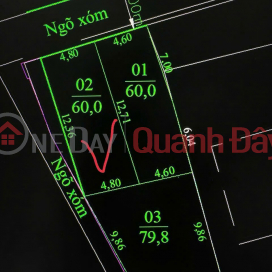 1.3xx tỷ - 60m2 lô góc gần chợ Sang Minh Tân Dương Kinh Zalo 0567222555 _0