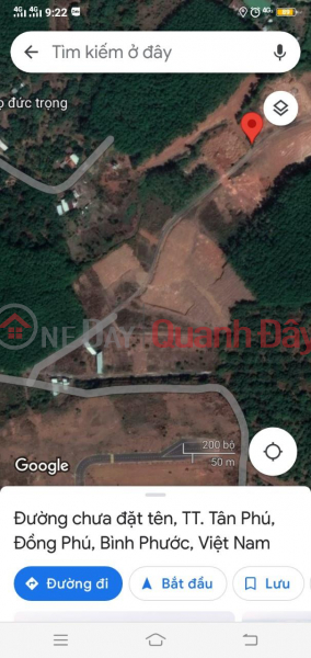 đ 850 Million, Beautiful Land - Good Price - Owner Needs to Sell Land Lot in Nice Location in Tan Phu Dong Phu