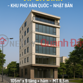 BUILDING FOR SALE ON THE STREET FRONT IN THE CENTER OF BA DINH - KOREAN AND JAPANESE TOWN _0