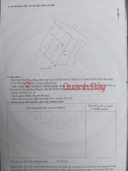 đ 3,73 tỷ DUY NHẤT 106,6M2 ĐẤT FULL TC ĐÓN SÓNG VIN OLYMPIC PHÂN KHU C THƯỜNG TÍN GIÁ CHỈ 3X