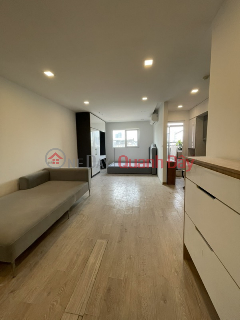 (100% real news) Apartment 42m2 x 1PN at CT1A New Urban Area Nghia Do - South facing balcony - High-class furniture _0