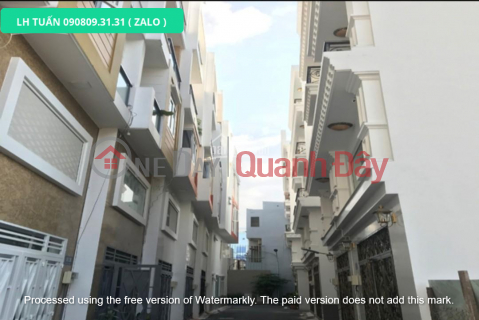 Reduced 1.2 Billion - Phu Nhuan - Nguyen Cong Hoan Social House 70m2, 3 Floors - 1 unit away from truck alley _0