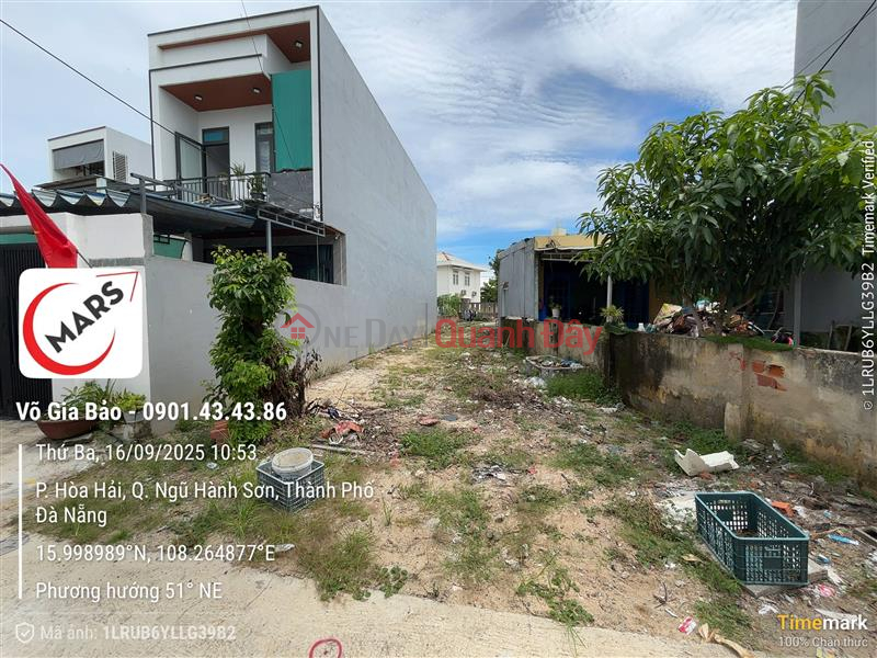 Land for sale in Hoa Hai, Ngu Hanh Son, Da Nang. | Vietnam | Sales, đ 4.5 Billion