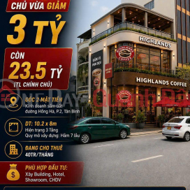 **House for sale at 17 Hong Ha Street, Ward 2, Tan Binh District (10.2m x 8m),5 floors** _0