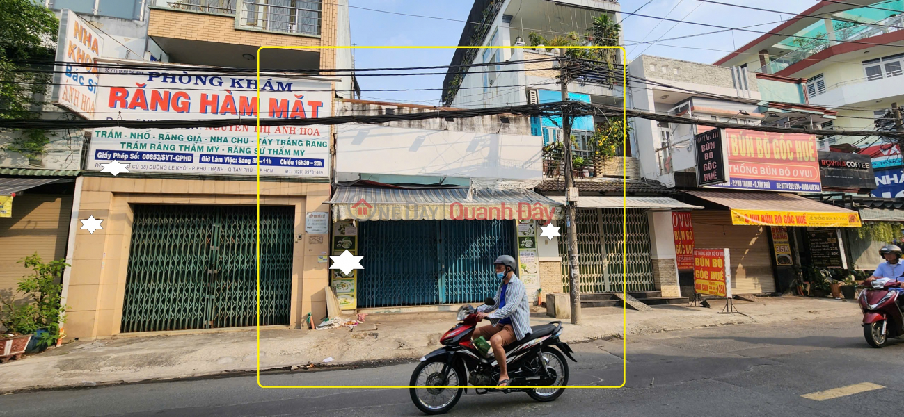 Property Search Vietnam | OneDay | Residential Rental Listings, House for rent on Le Khoi Street, Tan Phu District, 84m², 6m frontage, near the intersection - 21 million VND.
