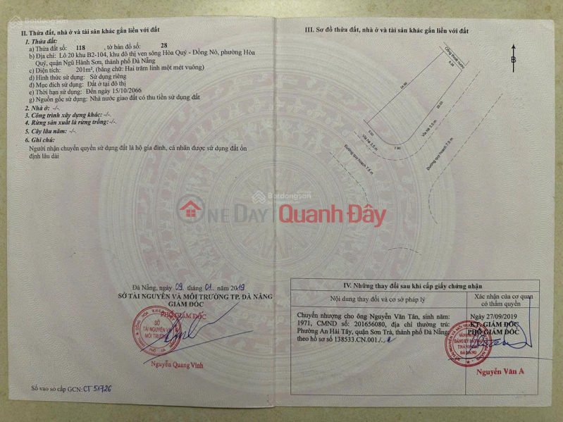 Property Search Vietnam | OneDay | Nhà ở | Niêm yết bán Siêu phẩm 2 mặt tiền Nam Hòa Xuân - 328 m2 - Vị trí kim cương kinh doanh ngay