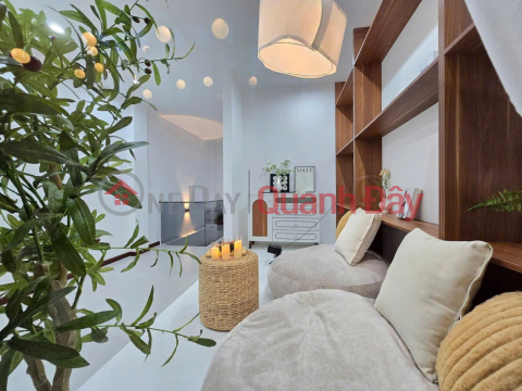 ► Home Stay near Hoang Dieu Street, 73m2, 3 floors, brand new, extremely luxurious. _0