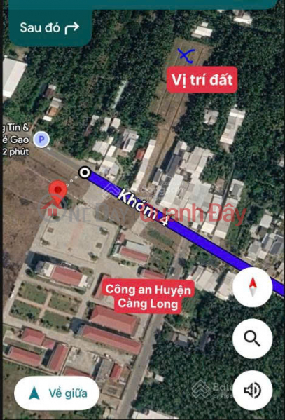 Bán lô đất thổ cư, mặt tiền đắc địa QL53, đối điện Công An Huyện Càng Long, Tỉnh Trà Vinh. Việt Nam, Bán | đ 17 tỷ
