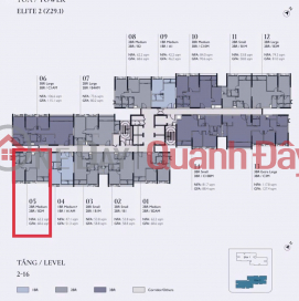 Bán căn góc 2 ngủ ban công Đông Nam đẹp nhất dự án Lumi. Số căn E2.11.05. Giá 5.4x tỷ _0