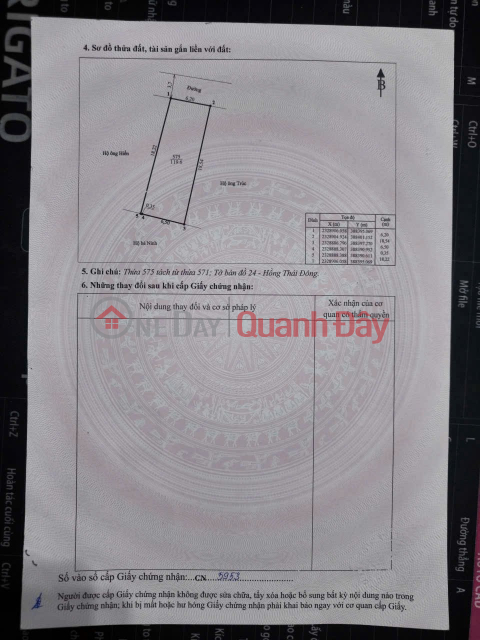 OWNER Needs to Sell a Lot of Land in a Beautiful Location at Thuong Thong, Hoang Que, Quang Ninh _0