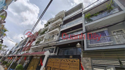 4-STOREY HOUSE, 56M2 NEAR MA LO, BINH HUNG HOA A, 8M CAR ALLEY, ONLY 6.X BILLION _0