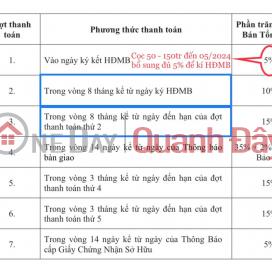 Lộ trình thanh toán của 1 căn hộ 2PN 4tỷ đồng tại Elysian _0