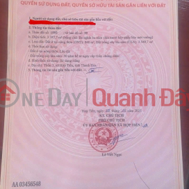 OWNER'S GARDEN LAND - CORNER LOT WITH 2 FRONTAGES At Village 3, Hop Tien Commune (Old Trieu Son District),Thanh Hoa _0