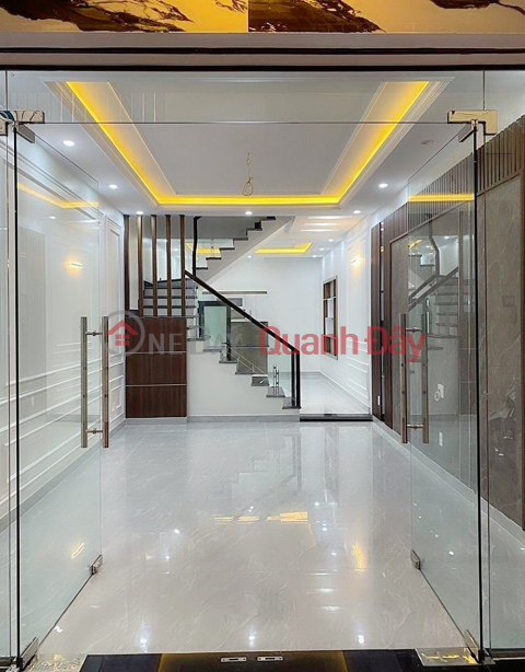 Newly built house for sale on Khuc Thua Du street, 52m 4 floors, corner lot, car parking PRICE 3.89 billion _0