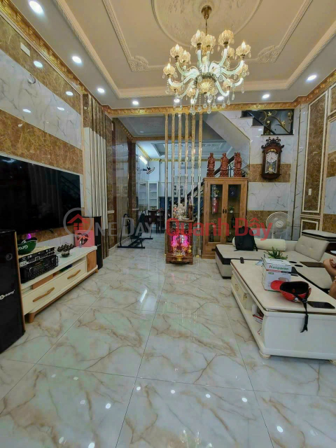 Selling house on Huynh Tan Phat street, 4 floors, price 4.95 billion VND _0