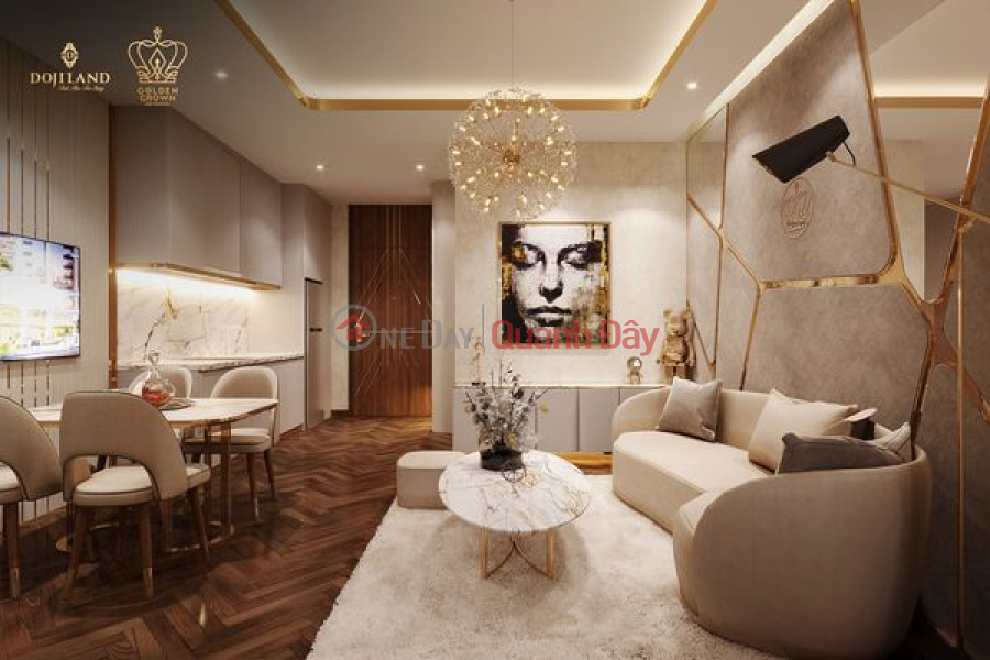 đ 2.5 Billion Outstanding information about apartments at Golden Crown Hai Phong