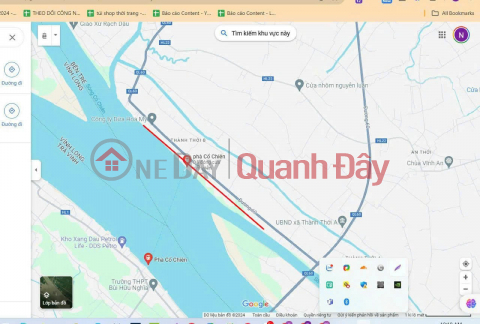 QUICK SALE Land with 2 Frontages on National Highway 60 - Co Chien River, Thanh Thoi B Commune, Mo Cay Nam, Ben Tre _0