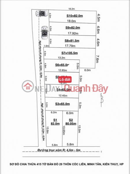 Property Search Vietnam | OneDay | Residential Sales Listings, LAND IN COC LIEN - MINH TAN, PAVED ALLEY, CAR ACCESS, PRICE ONLY 9XX MILLION VND - RARE OPPORTUNITY, CONTACT ZALO 0567 222 555