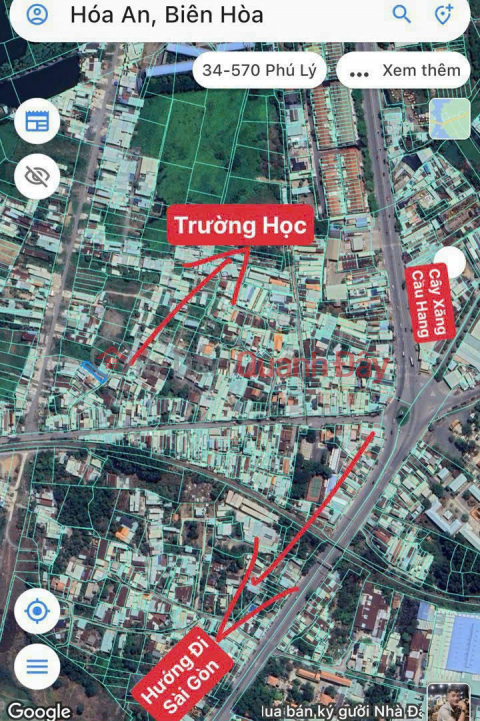 Selling at a loss of 500 million, more than 200m2 private book residential land in P. Hoa An, car road only 2ty750 VND _0