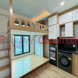(Extremely rare) Newly opened 25m2 luxury bunk bed apartment in lane 124 Khuong Trung - Private washing machine _0
