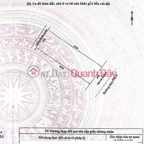 BÁN ĐẤT ĐƯỜNG HOÀ PHÚ 4 – VỊ TRÍ ĐẸP – GIÁ TỐT ĐẦU TƯ _0