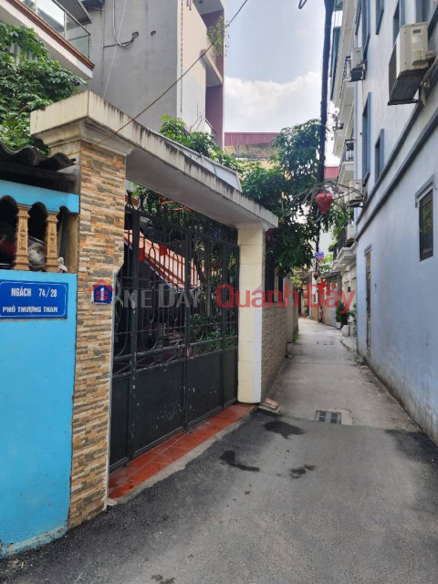 Land for sale in alley 74, Thuong Thanh, 52m x 4.2m frontage, square shape, near car access, price slightly over 7 billion VND (negotiable). _0