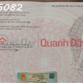 The owner needs money to sell the land of 85.9m2 Sen Tri Binh Yen Hanoi. _0
