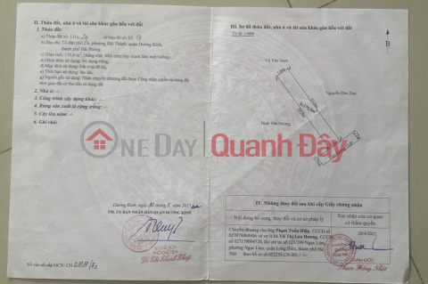 Đất mặt đường Chợ Hải Thành 2 giá 23,x tr/m² – Tuyến 2 Phạm Văn Đồng – Quỹ đất lớn ZALO 0567 222 555 _0