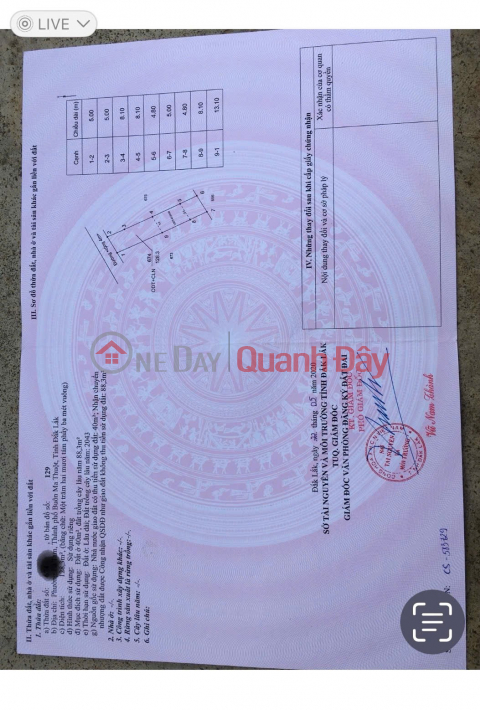 HOT HOT - NEED TO SELL LAND LOT IN ALLEY 03, VO VAN Kiệt STREET, Ea Tam WARD, BON MA THUOT CITY, DAK LAK _0