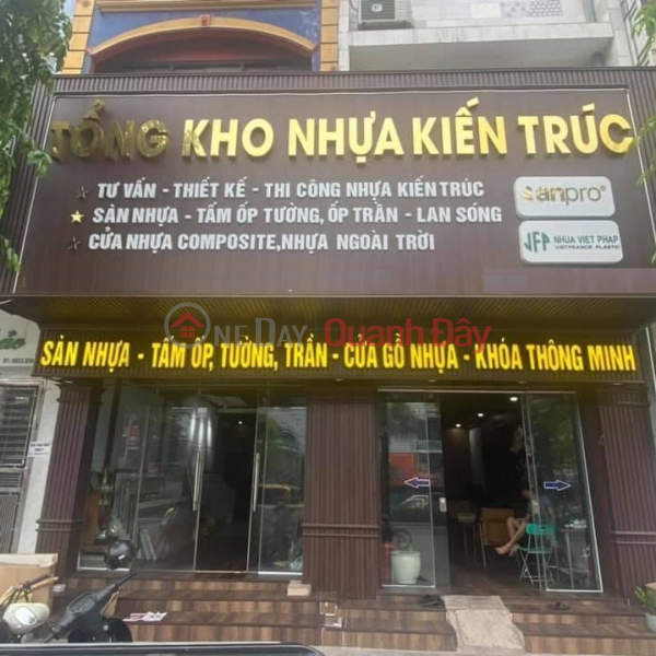 Nhà góc 2 MT Trần Thái Tông, 8x20m, trống suốt, 2 phòng Niêm yết cho thuê