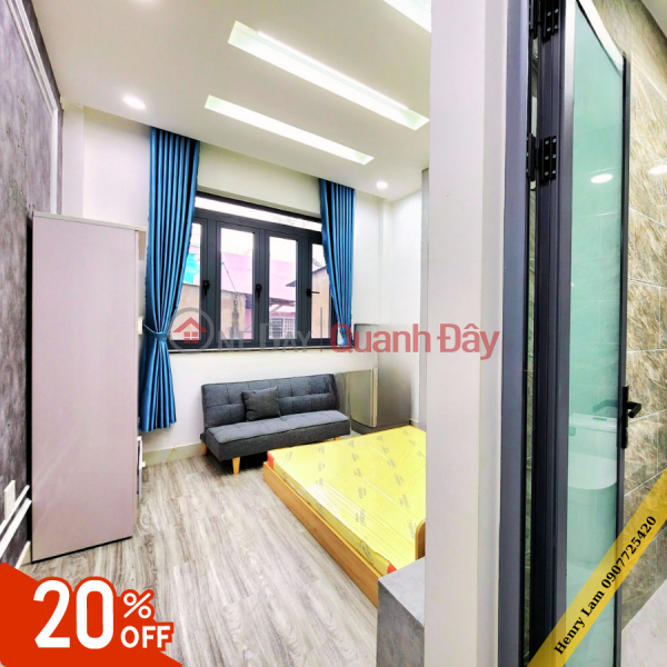 Property Search Vietnam | OneDay | Residential, Rental Listings Tan Binh apartment for rent with 5 million large windows - Lac Long Quan Bay Hien