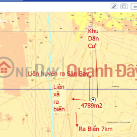 Chính chủ bán đất 4.789m2 tại Hồng Thái, Bình Thuận - Mặt tiền 20m, giá 590 triệu _0