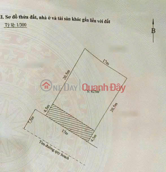KH gửi bán lôđất Biệt Thự 425m² Lô 16D – Tuyến 2 Lê Hồng Phong, Hải Phòng | Việt Nam | Bán, đ 36,13 tỷ