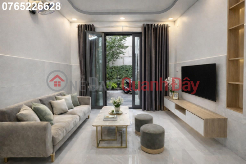 3-story house near Tran Van Quang street, intersecting Au Co street, 30m2, under 3.4 billion VND, strong negotiation possible. _0