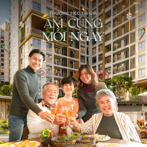 At Elysian Apartments, every day is “Greeting Seasons” Vietnam Sales | ₫ 3 Billion