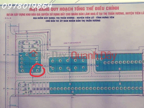 HOT HOT HOT- RA HÀNG SIÊU PHẨM LÔ GÓC GIÃN DÂN THỊ TRẤN VƯƠNG tại TIÊN LỮ HƯNG YÊN LÕI KCN _0
