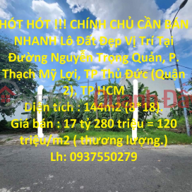 HOT!!! GENERAL FOR SALE FAST Plot of Land Beautiful Location In Thu Duc City _0
